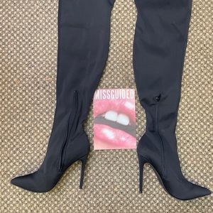 Missguided Knee High Boot